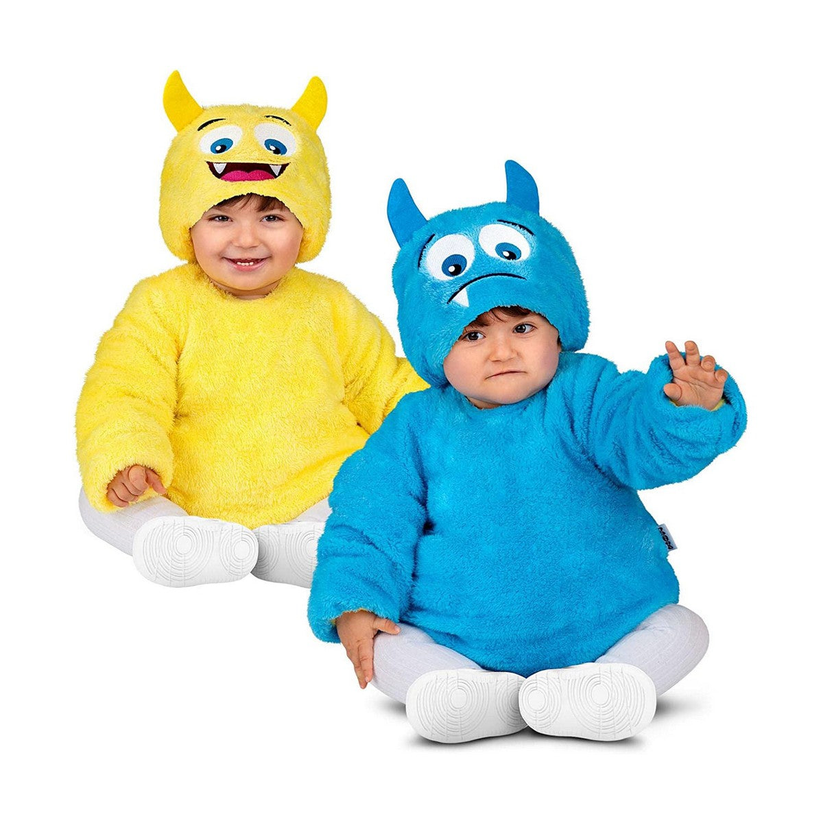 Costum Deghizare pentru Copii My Other Me Albastru Monstru Reversibil/ă 6-12 Luni - Jucarii si jocuri, Costume și accesorii