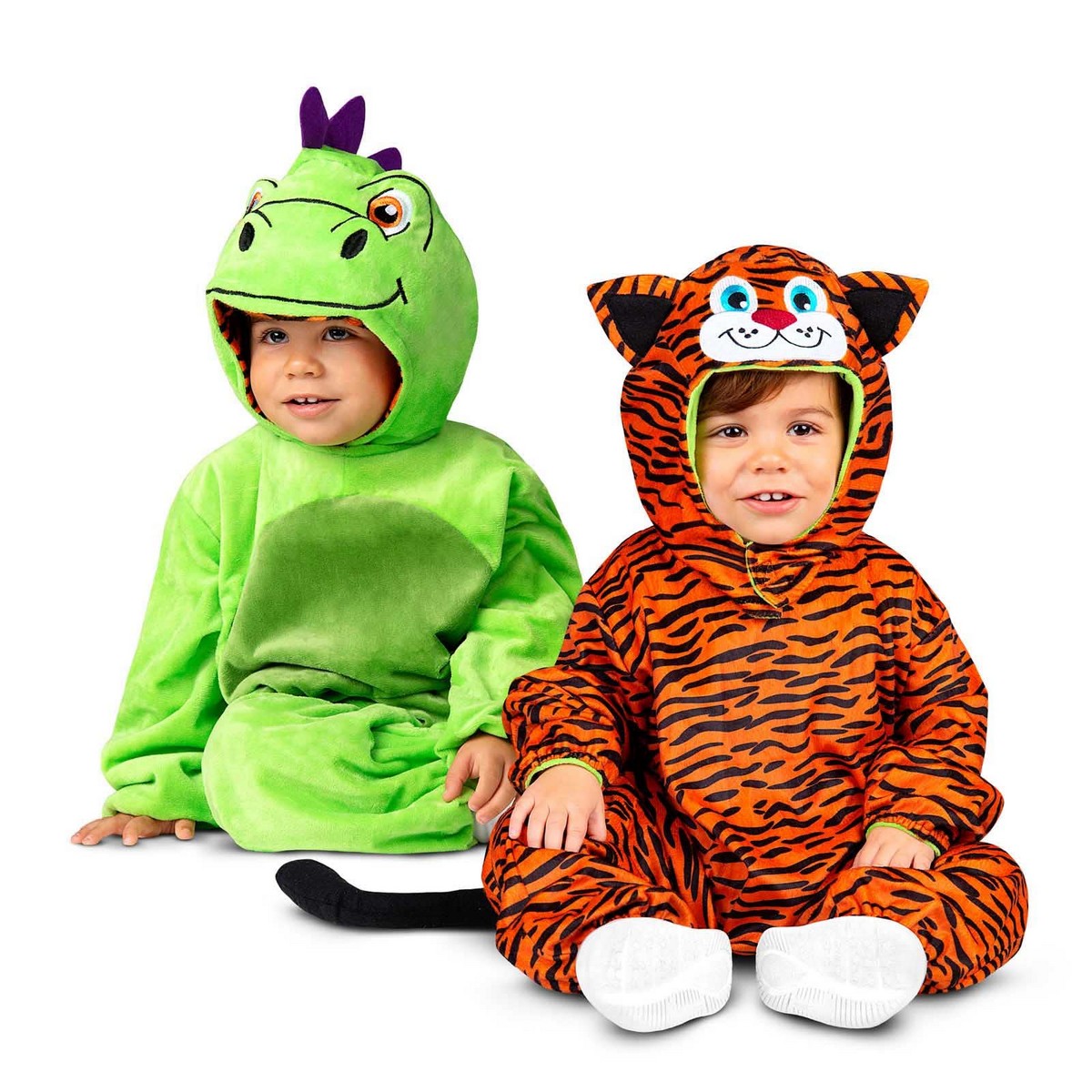 Costum Deghizare pentru Copii My Other Me Tigru Dragon S 3-4 Ani Reversibil/ă - Jucarii si jocuri, Costume și accesorii