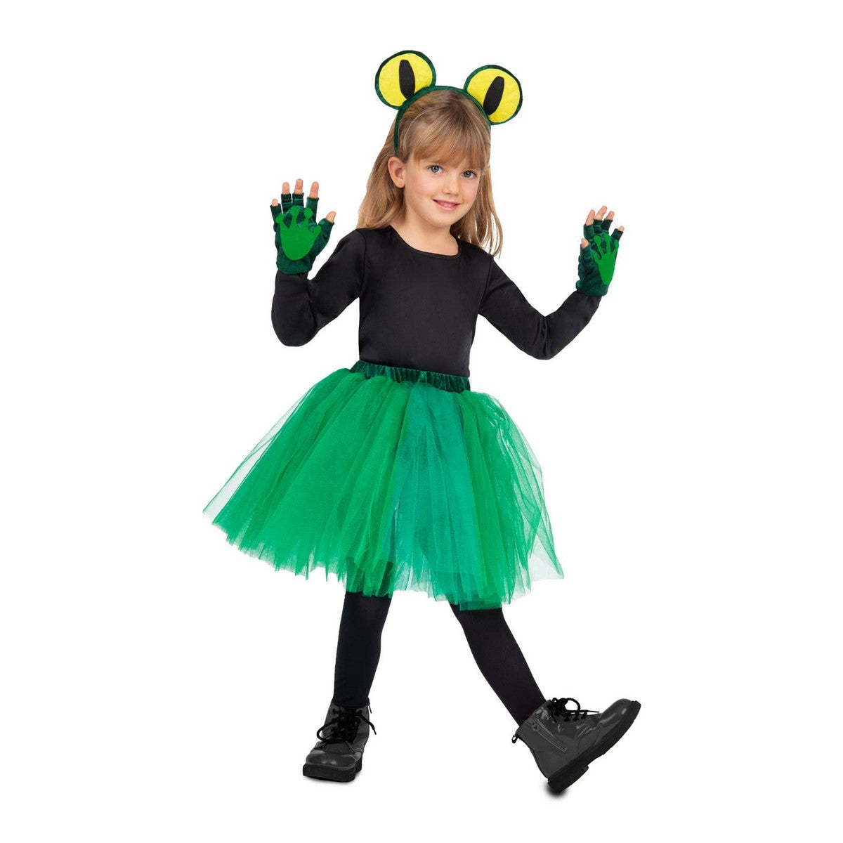 Costum Deghizare pentru Copii My Other Me Verde Broască Mărime unică - Jucarii si jocuri, Costume și accesorii