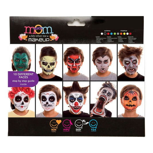 Set de Machiaj My Other Me Deluxe Infantil Halloween (20 x 23 x 2 cm) - Jucarii si jocuri, Costume și accesorii