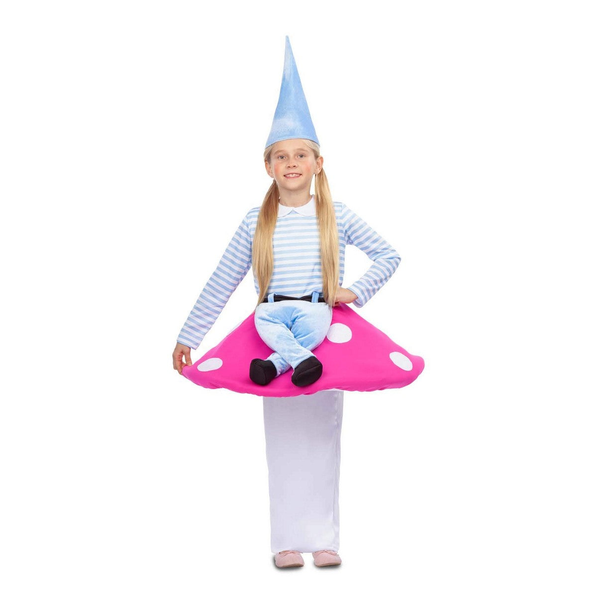 Costum Deghizare pentru Copii My Other Me Ride-On Gnom Mărime unică Roz - Jucarii si jocuri, Costume și accesorii