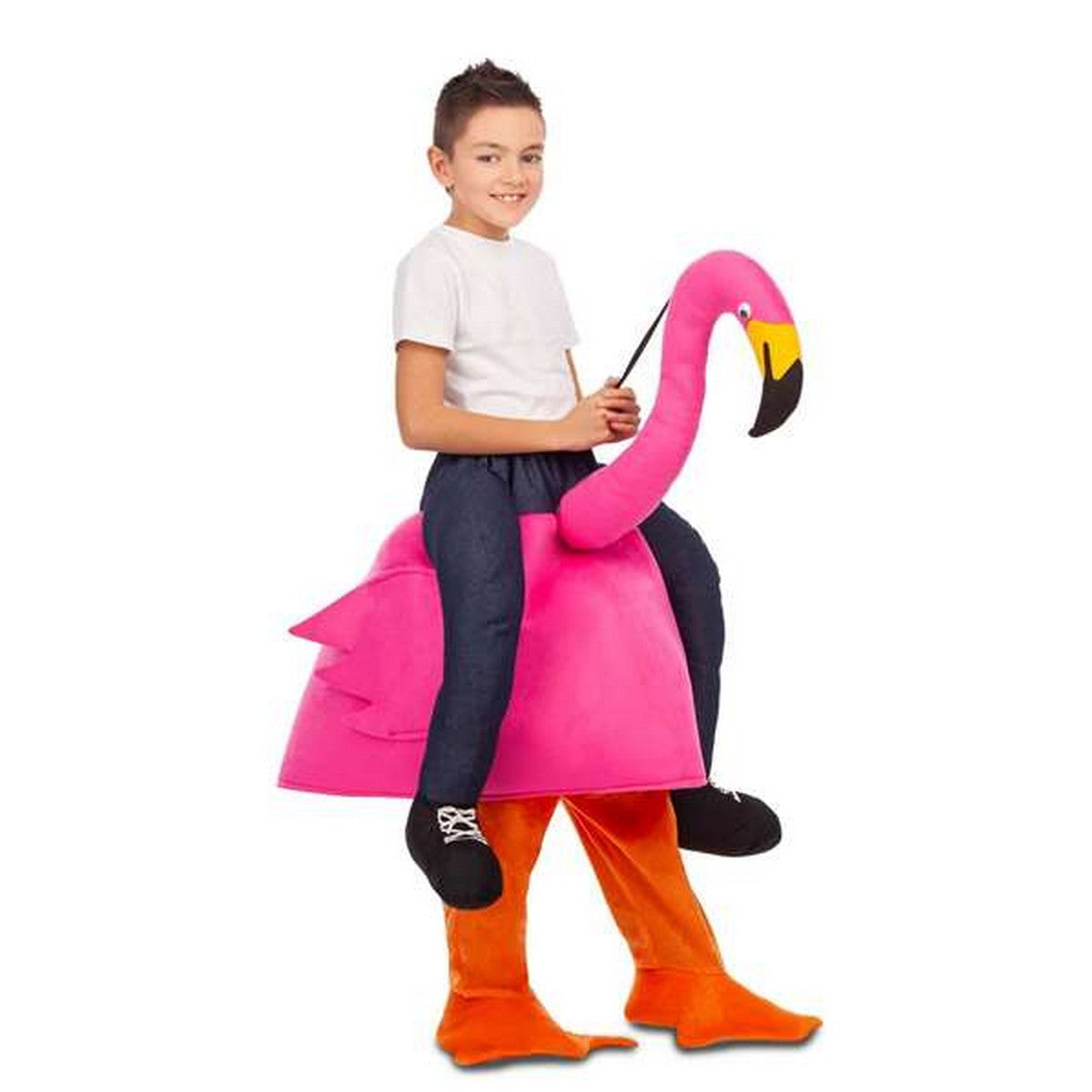 Costum Deghizare pentru Copii My Other Me Ride-On Flamingo roz 3-6 ani - Jucarii si jocuri, Costume și accesorii