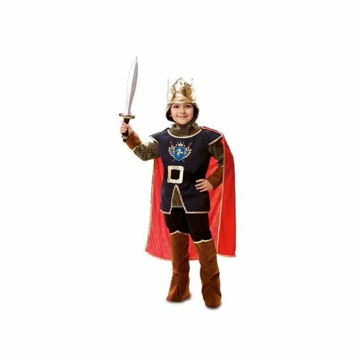 Costum Deghizare pentru Copii My Other Me Cavaler Medieval Negru - Jucarii si jocuri, Costume și accesorii