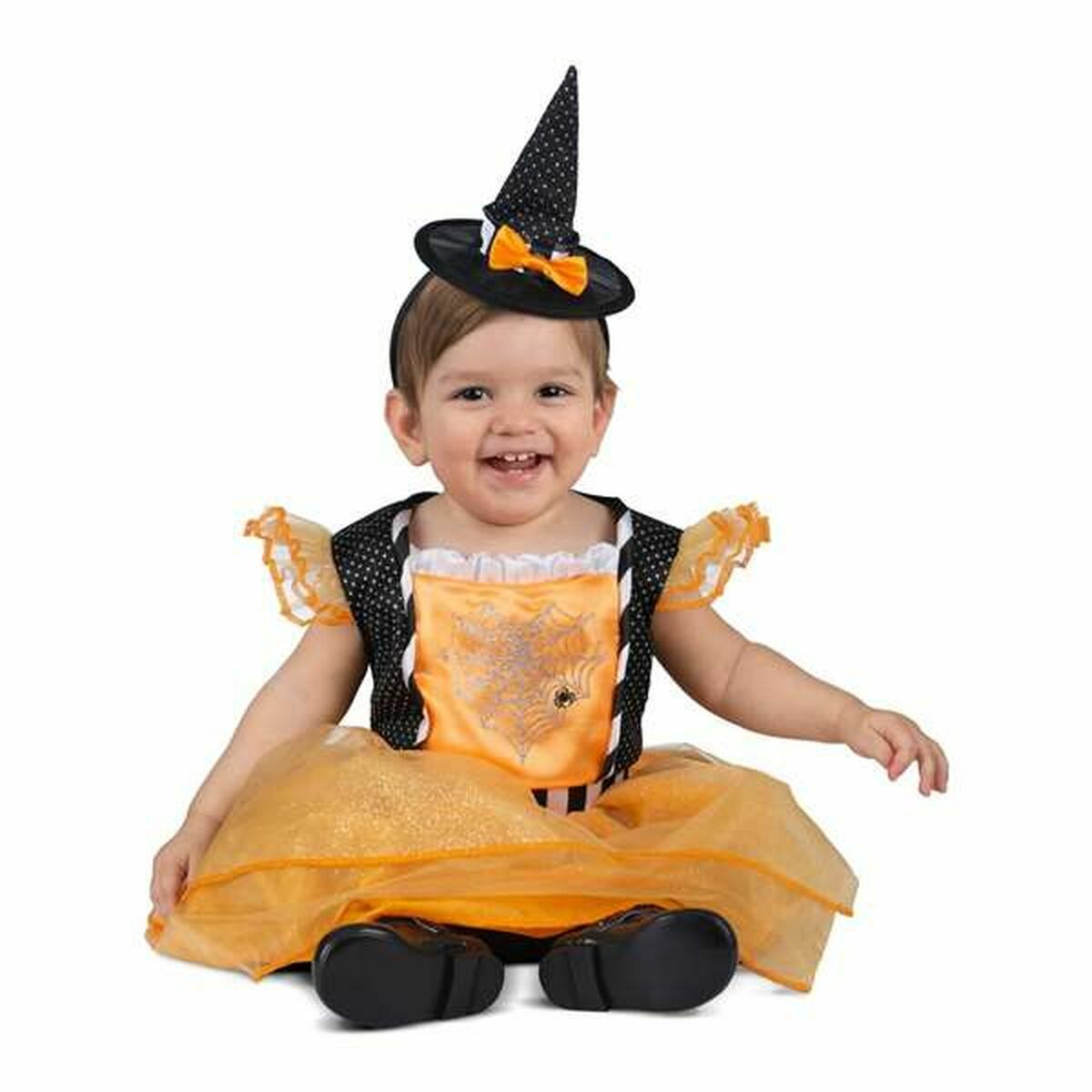 Costum Deghizare pentru Copii My Other Me Vrăjitoare Portocaliu (2 Piese) - Jucarii si jocuri, Costume și accesorii
