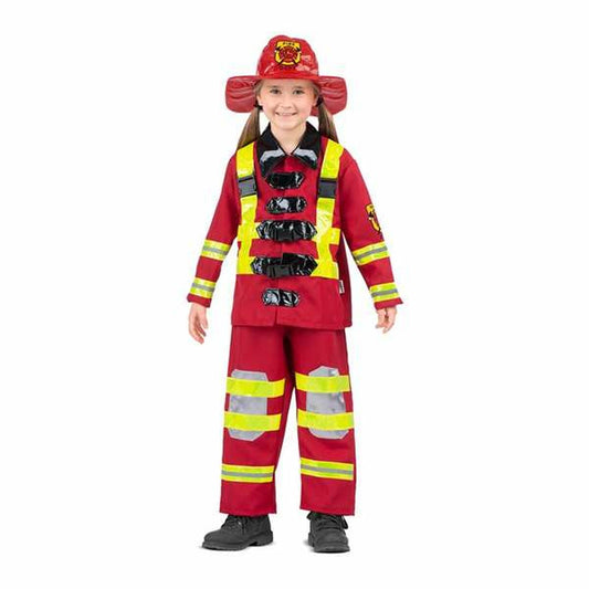 Costum Deghizare pentru Copii My Other Me Roșu Pompier M 7-9 Ani - Jucarii si jocuri, Costume și accesorii