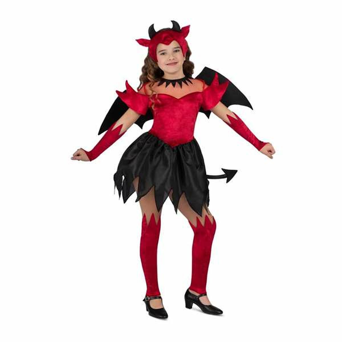 Costum Deghizare pentru Copii My Other Me Diavoliță 5-6 Ani - Jucarii si jocuri, Costume și accesorii