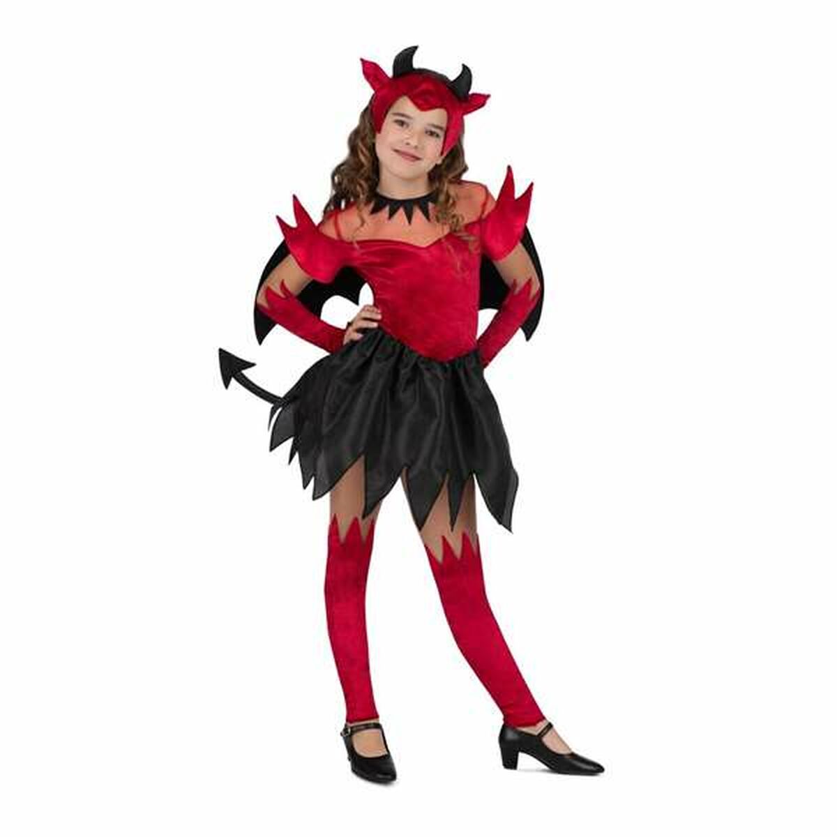 Costum Deghizare pentru Copii My Other Me Diavoliță 5-6 Ani - Jucarii si jocuri, Costume și accesorii