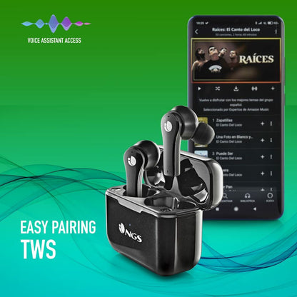 Căști Bluetooth NGS ARTICABLOOMBLACK Negru - Electronică, Joc video