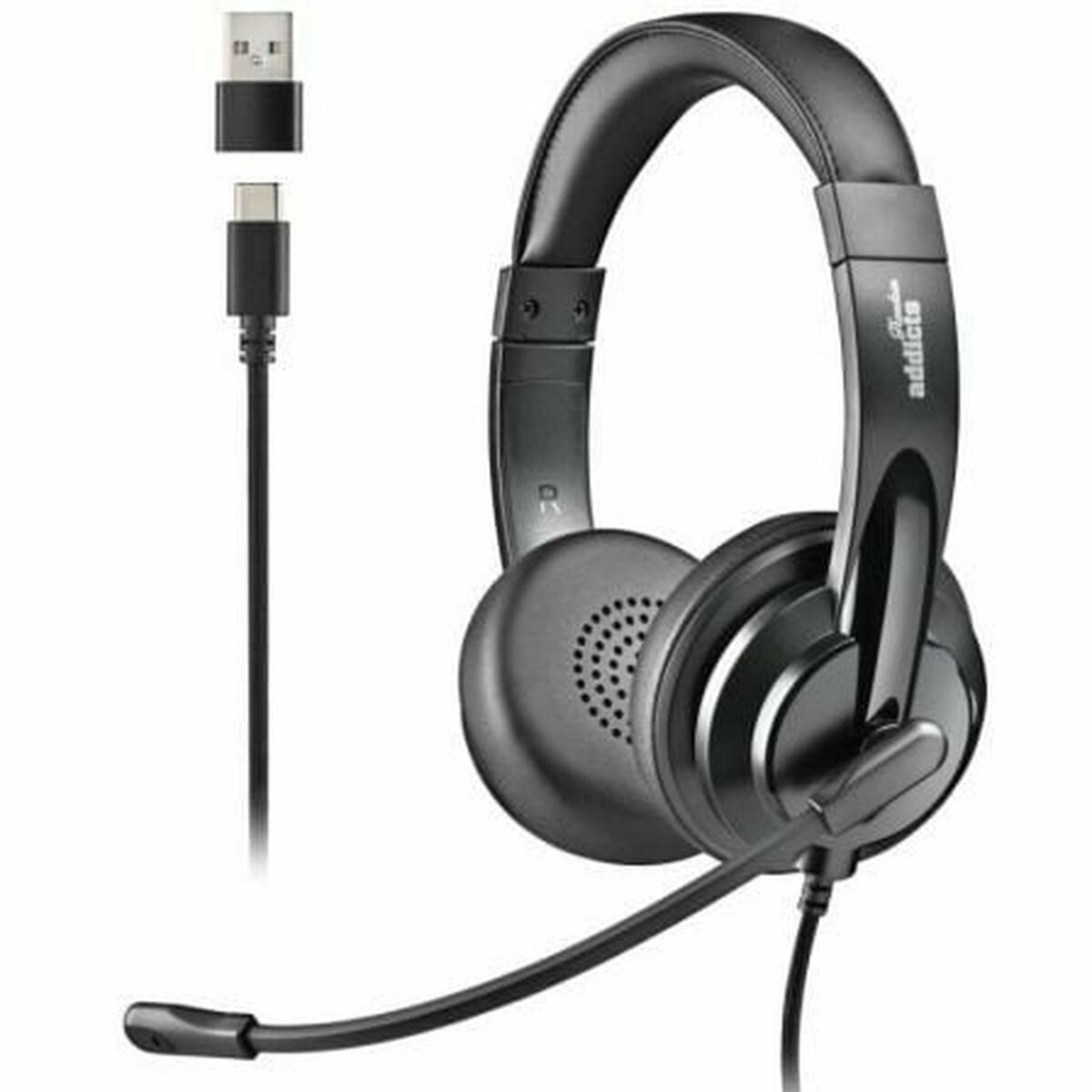 Căști NGS VOX605USBC Negru - Electronică, Joc video