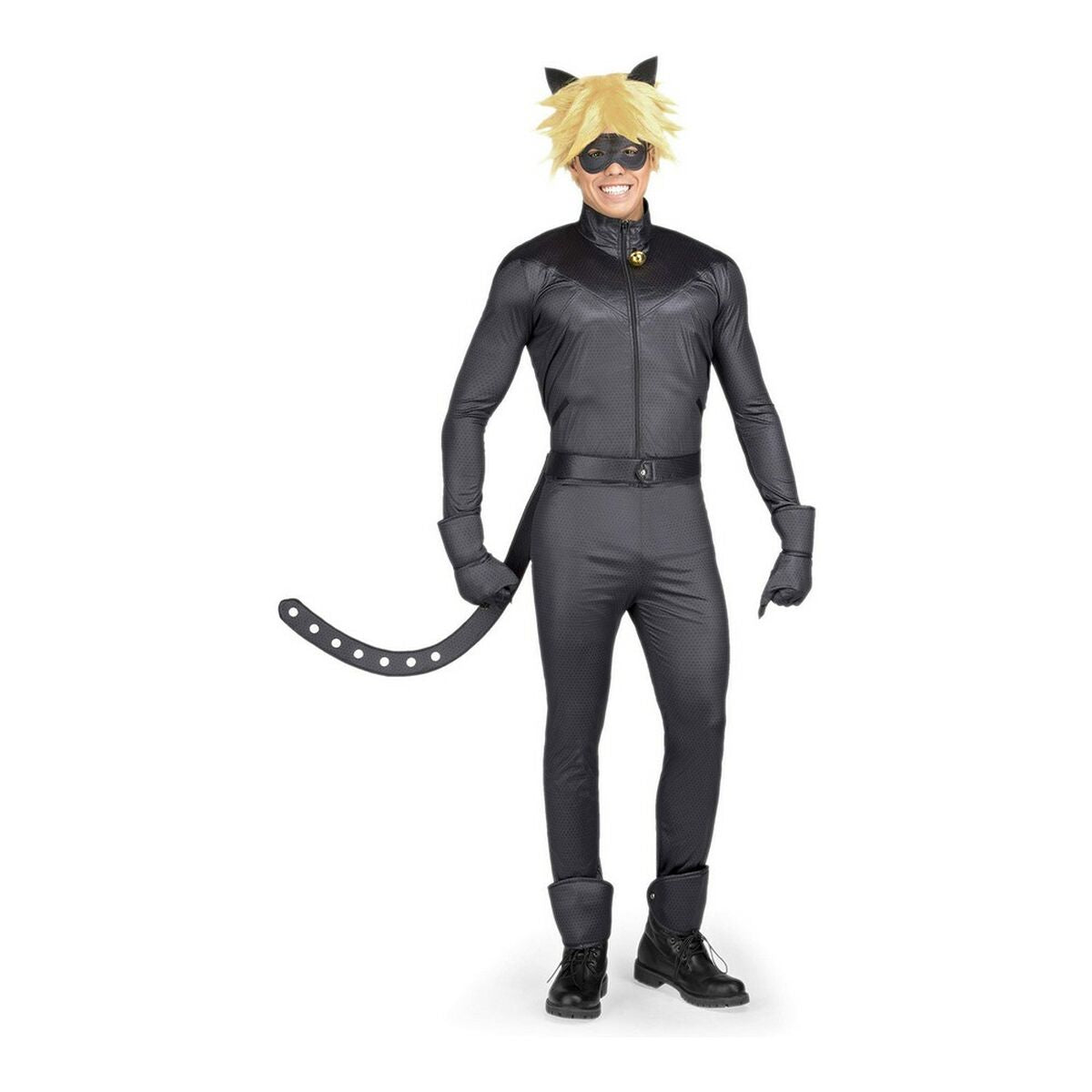 Costum Deghizare pentru Copii My Other Me Cat Noir XS Negru - Jucarii si jocuri, Costume și accesorii