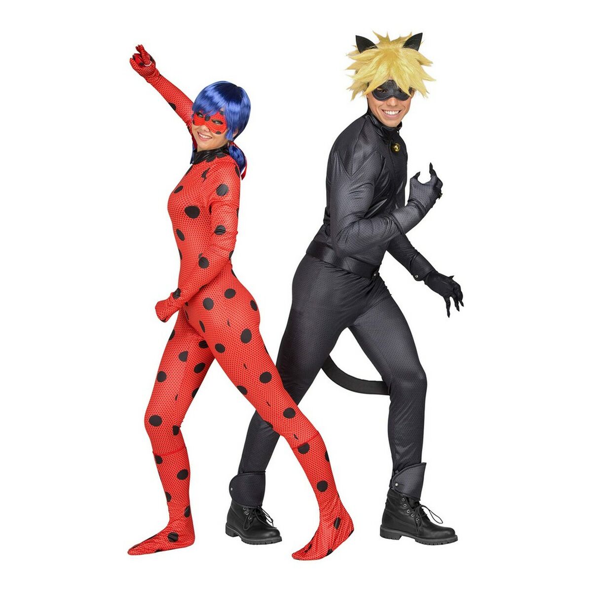 Costum Deghizare pentru Copii My Other Me Cat Noir XS Negru - Jucarii si jocuri, Costume și accesorii
