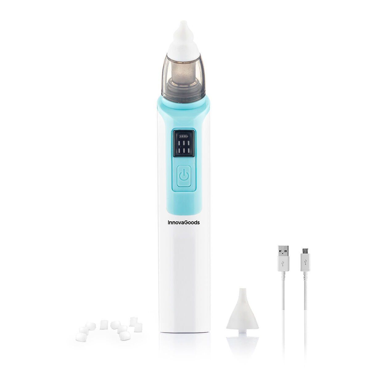 Aspirator nazal reîncărcabil pentru bebeluși Nizi InnovaGoods - Bebelus, Igienă și îngrijire