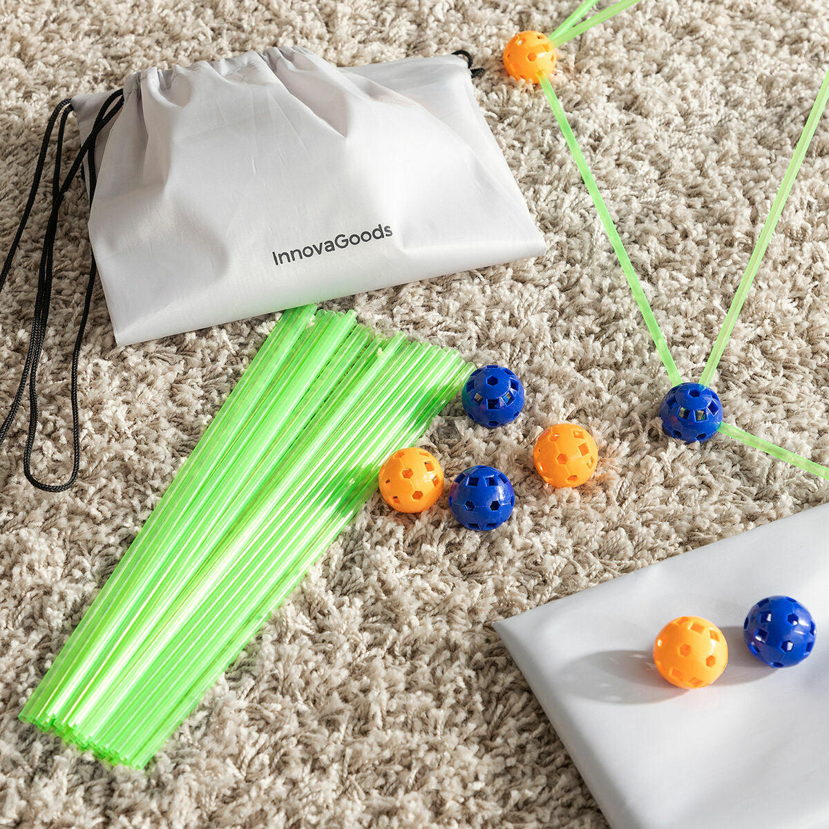 Kit de Construcție Fort pentru Copii Builkitt InnovaGoods 155 Piese - Jucarii si jocuri