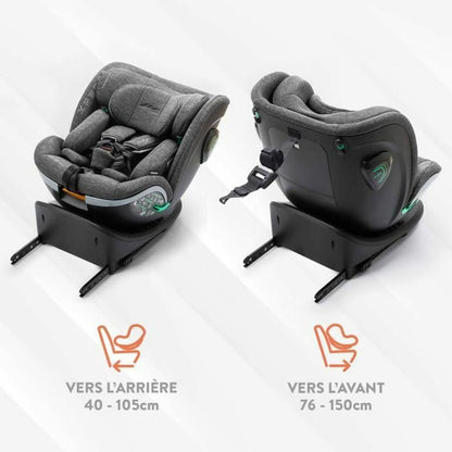 Scaun Auto Babyauto XPERTA BLACK LINE Negru 0 (de 0 a 10 kilos) 0+ (de 0 a 13 kilos) I (9 - 18 kg) II (15-25 kg) III (22 - 36 kg - Bebelus, Scaune auto și accesorii