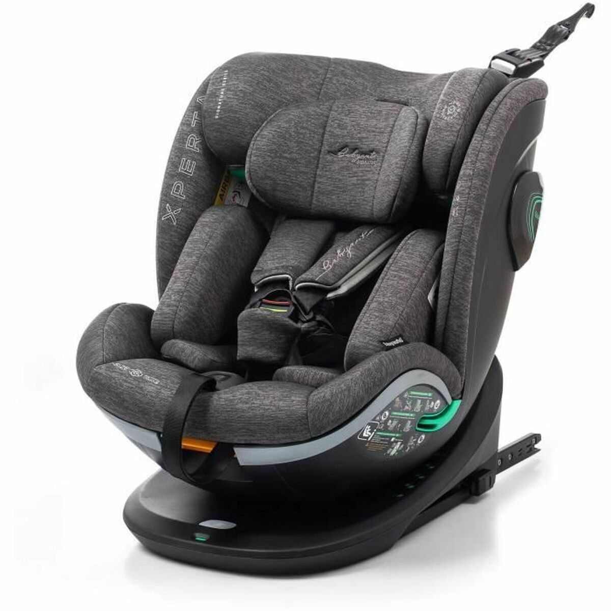 Scaun Auto Babyauto XPERTA GREY DOBBY Gri 0 (de 0 a 10 kilos) I (9 - 18 kg) II (15-25 kg) III (22 - 36 kg) Infantil ECE R129 - Bebelus, Scaune auto și accesorii