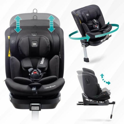 Scaun Auto Babyauto Antracit 0 (de 0 a 10 kilos) I (9 - 18 kg) II (15-25 kg) III (22 - 36 kg) Infantil ECE R129 - Bebelus, Scaune auto și accesorii