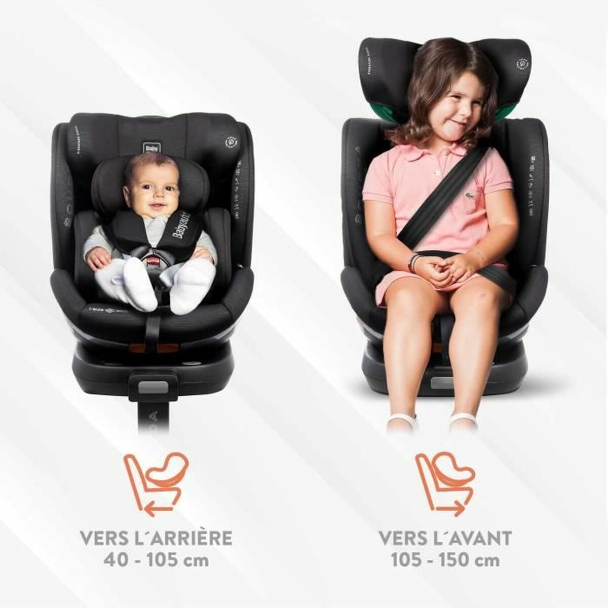 Scaun Auto Babyauto SCUDDA GREY DOBBY Gri 0 (de 0 a 10 kilos) 0+ (de 0 a 13 kilos) I (9 - 18 kg) II (15-25 kg) III (22 - 36 kg) - Bebelus, Scaune auto și accesorii