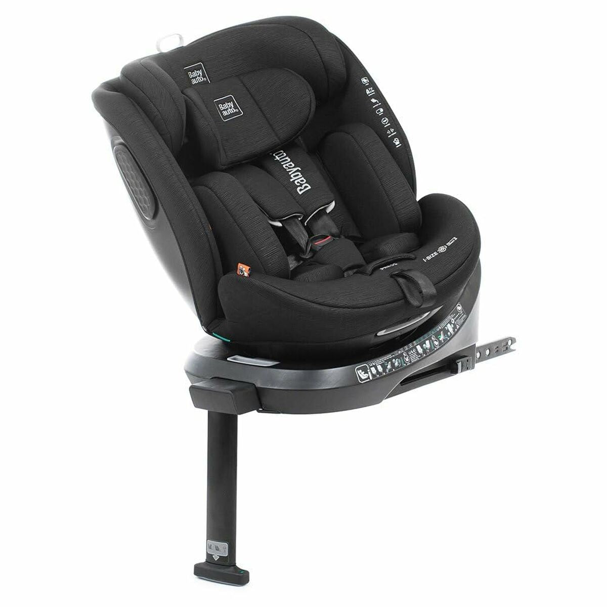 Scaun Auto Babyauto CORE Negru 0 (de 0 a 10 kilos) I (9 - 18 kg) II (15-25 kg) III (22 - 36 kg) Infantil ECE R129/04 - Bebelus, Scaune auto și accesorii