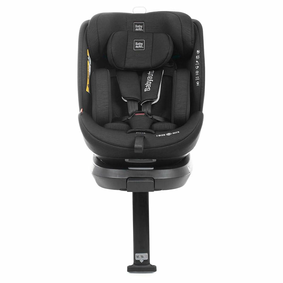 Scaun Auto Babyauto CORE Negru 0 (de 0 a 10 kilos) I (9 - 18 kg) II (15-25 kg) III (22 - 36 kg) Infantil ECE R129/04 - Bebelus, Scaune auto și accesorii