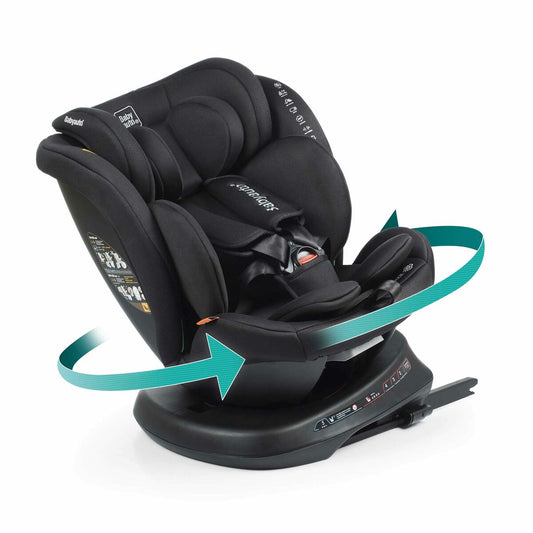 Scaun Auto Babyauto RODIA Negru 0 (de 0 a 10 kilos) I (9 - 18 kg) II (15-25 kg) III (22 - 36 kg) Infantil ECE R129/04 - Bebelus, Scaune auto și accesorii