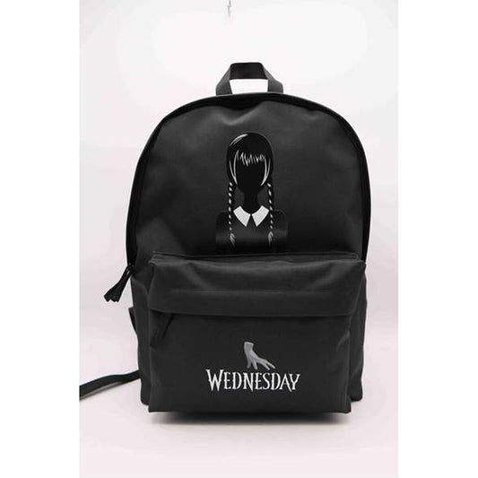 Ghiozdan Wednesday Wednesday Addams Negru 43 x 31 x 13,5 cm - Birou și papetărie, Material școlar și educațional