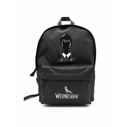 Ghiozdan Wednesday Wednesday Addams Negru 43 x 31 x 13,5 cm - Birou și papetărie, Material școlar și educațional