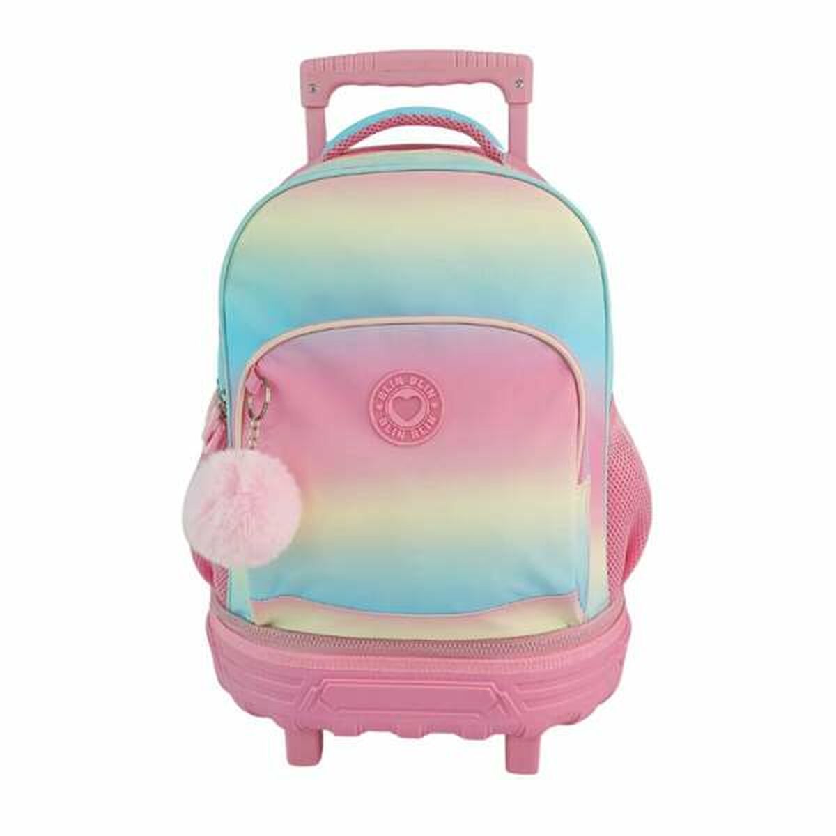 Ghiozdan cu Roți Toybags Blin Blin Gradient Pink - Birou și papetărie, Material școlar și educațional