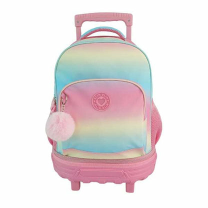 Ghiozdan cu Roți Toybags Blin Blin Gradient Pink - Birou și papetărie, Material școlar și educațional