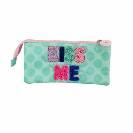 Penar triplu Toybags Kiss Me 11 x 23 x 5 cm - Birou și papetărie, Material școlar și educațional