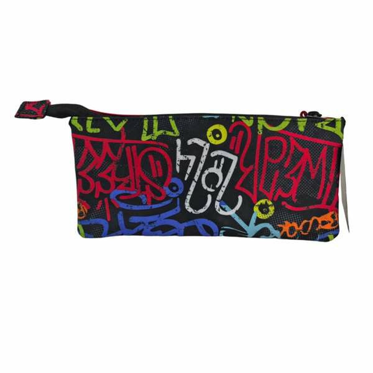 Penar triplu Toybags Grafitti 11 x 23 x 5 cm - Birou și papetărie, Material școlar și educațional