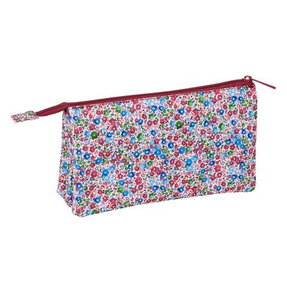 Geantă Universală Nait Nait Flores coimbra burdeos Bordo 22 x 12 x 3 cm - Birou și papetărie, Material școlar și educațional