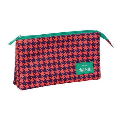 Geantă Universală Nait Nait Pata de gallo coral Coral 22 x 12 x 3 cm - Birou și papetărie, Material școlar și educațional