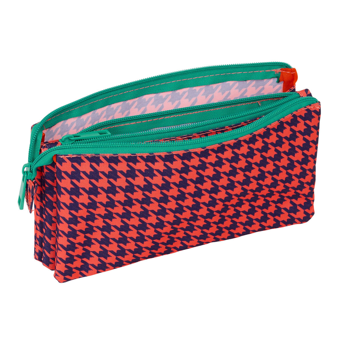 Geantă Universală Nait Nait Pata de gallo coral Coral 22 x 12 x 3 cm - Birou și papetărie, Material școlar și educațional