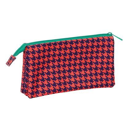 Geantă Universală Nait Nait Pata de gallo coral Coral 22 x 12 x 3 cm - Birou și papetărie, Material școlar și educațional