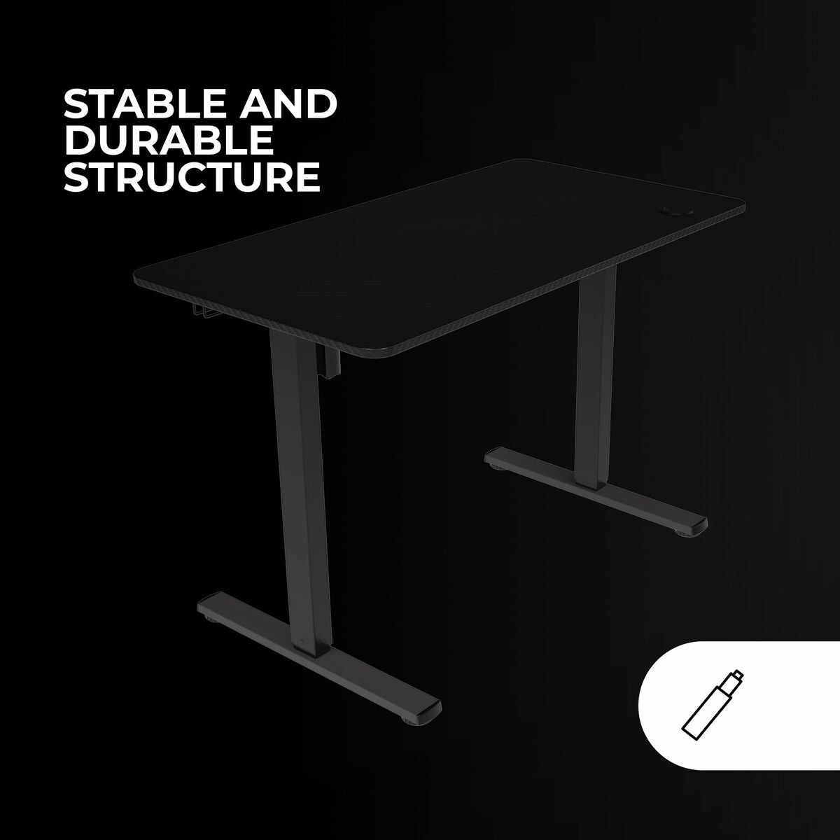 Birou Gaming Mars Gaming ERGO Negru - Acasă și bucătărie, Mobilă