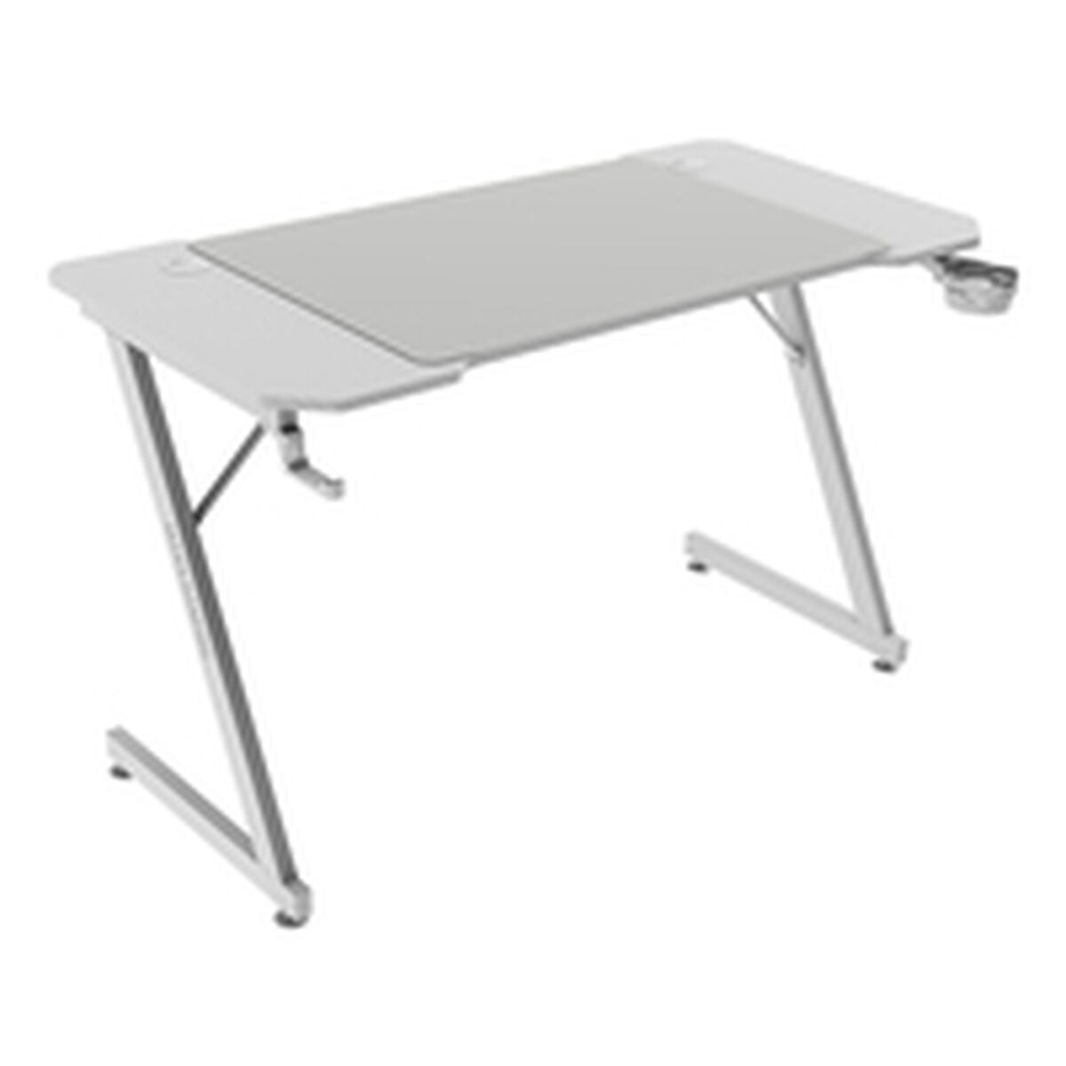Birou Gaming Mars Gaming ERGO Alb 140 x 60 cm - Acasă și bucătărie, Mobilă