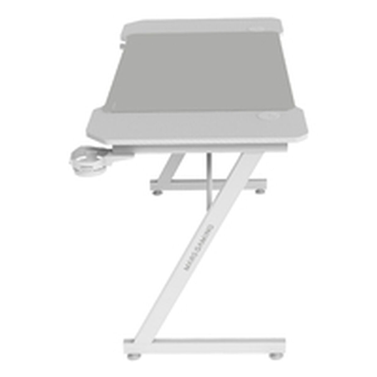 Birou Gaming Mars Gaming ERGO Alb 140 x 60 cm - Acasă și bucătărie, Mobilă