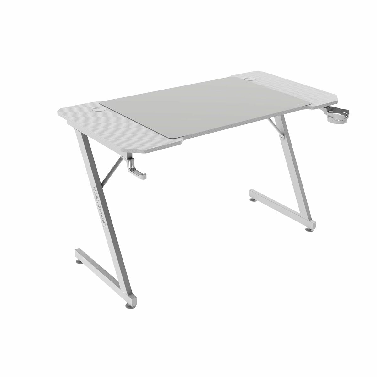 Birou Gaming Mars Gaming ERGO Alb 140 x 60 cm - Acasă și bucătărie, Mobilă