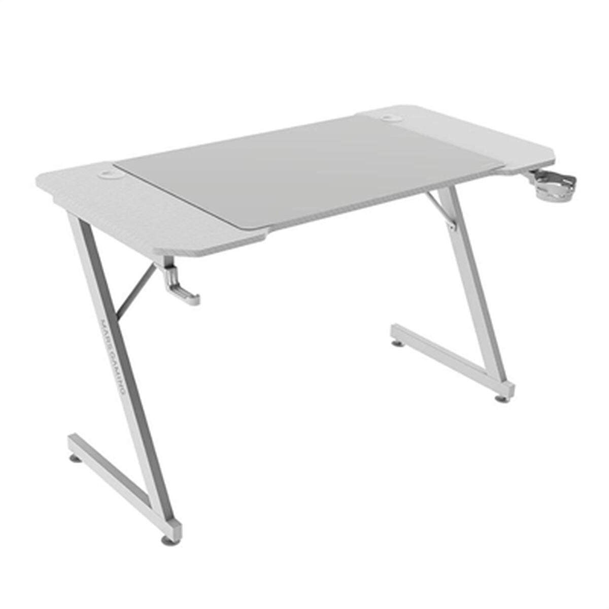 Birou Gaming Mars Gaming ERGO Alb 140 x 60 cm - Acasă și bucătărie, Mobilă