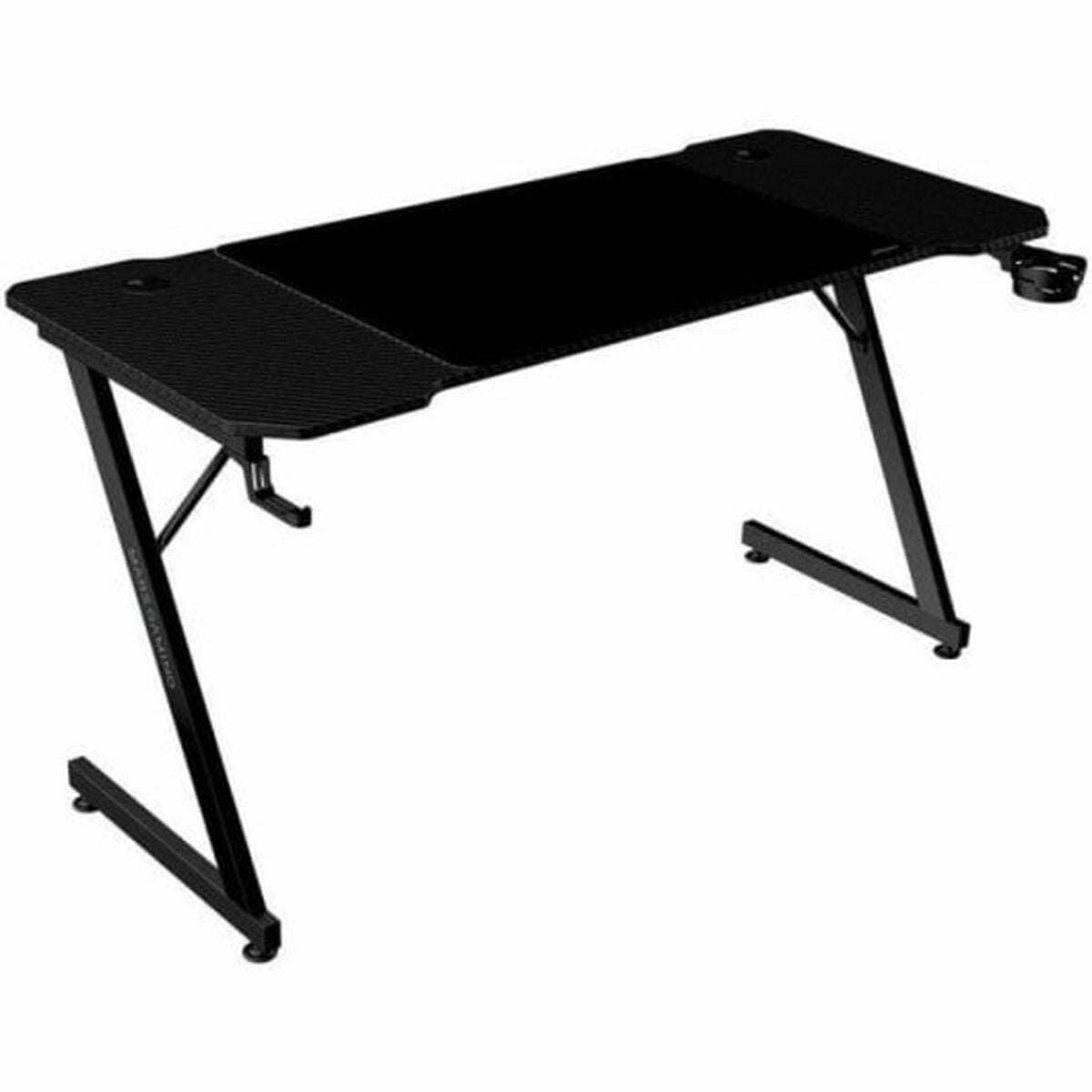 Birou Gaming Mars Gaming ESCRITORIO ERGO Negru 140 x 60 cm - Acasă și bucătărie, Mobilă