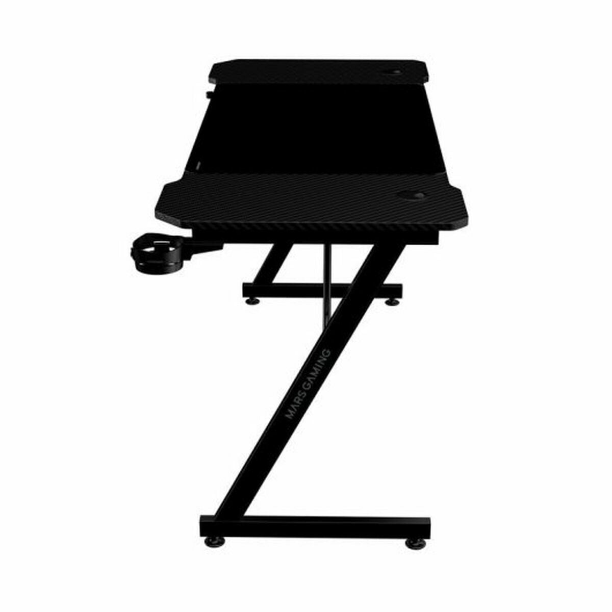 Birou Gaming Mars Gaming ESCRITORIO ERGO Negru 140 x 60 cm - Acasă și bucătărie, Mobilă
