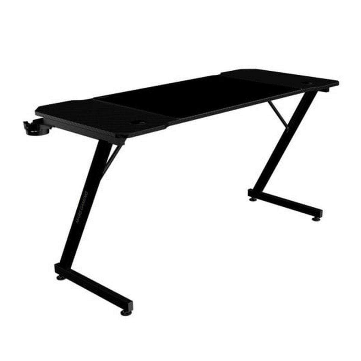 Birou Gaming Mars Gaming ESCRITORIO ERGO Negru 140 x 60 cm - Acasă și bucătărie, Mobilă