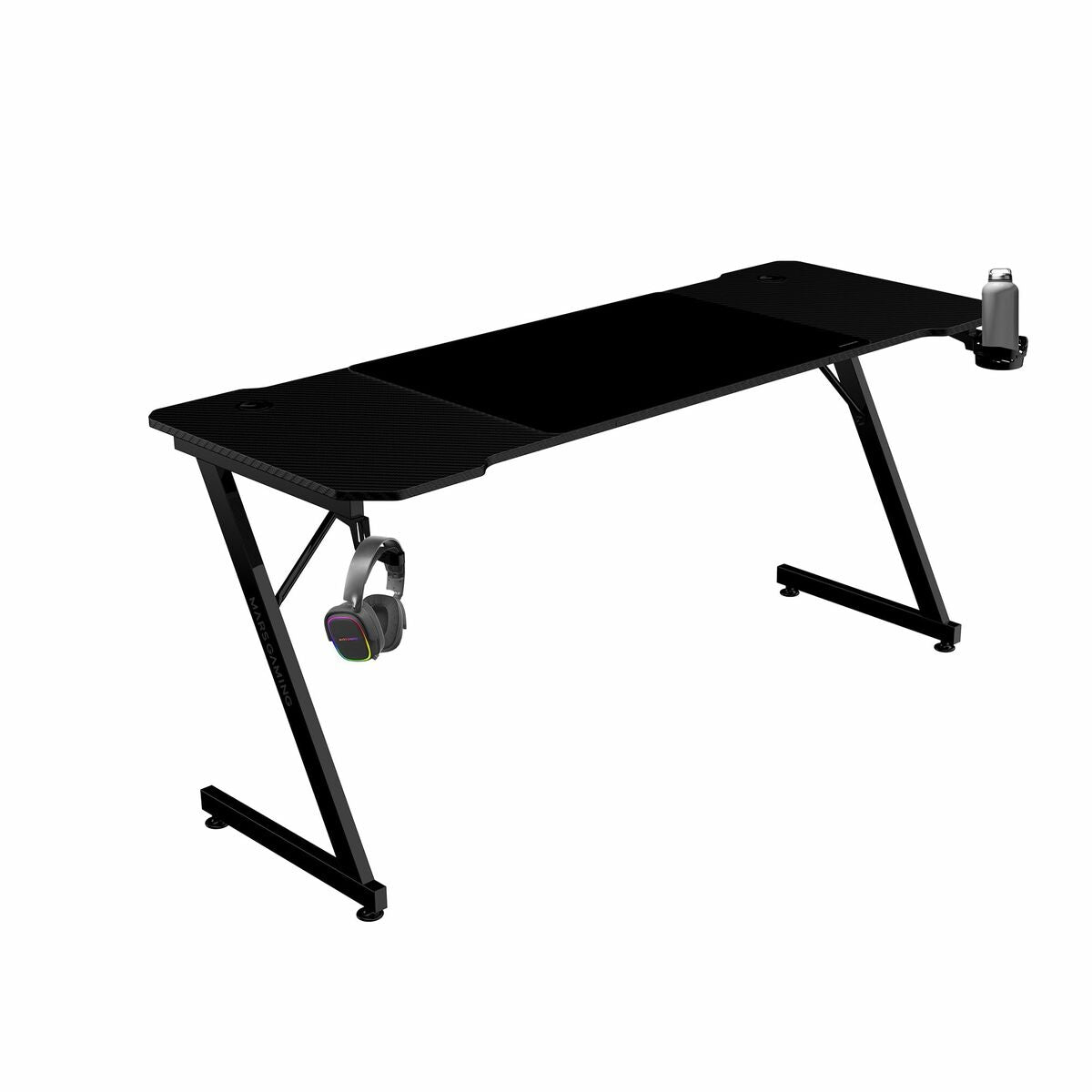 Birou Gaming Mars Gaming ERGO Negru 160 x 60 cm - Acasă și bucătărie, Mobilă