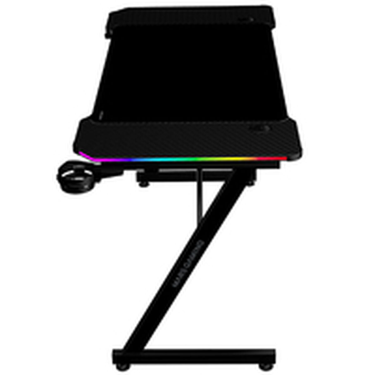 Birou Gaming Mars Gaming ESCRITORIO ERGO RGB Negru 120 x 60 cm - Acasă și bucătărie, Mobilă