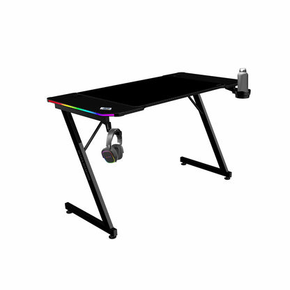 Birou Gaming Mars Gaming ESCRITORIO ERGO RGB Negru 120 x 60 cm - Acasă și bucătărie, Mobilă
