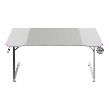 Birou Gaming Mars Gaming ERGO Alb 140 x 60 cm - Acasă și bucătărie, Mobilă