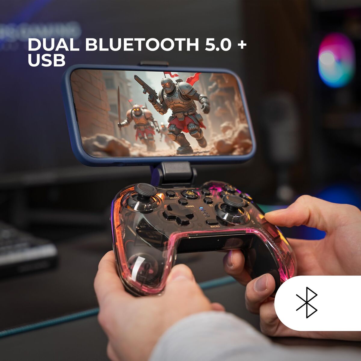 Telecomandă Jocuri Gaming Mars Gaming MGP-BT2 - Tehnică de calcul, Accesorii