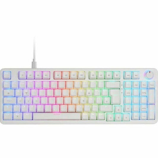 Tastatură Gaming Mars Gaming MKPROWYES Alb Qwerty Spaniolă - Tehnică de calcul, Accesorii