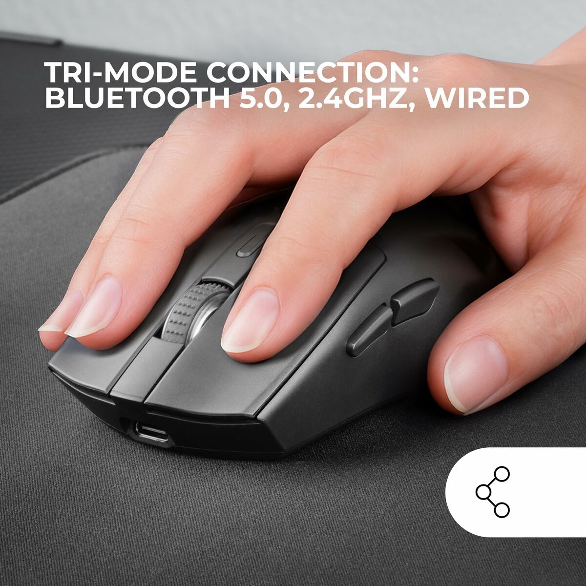 Mouse Gaming Mars Gaming MMT3 Negru - Tehnică de calcul, Accesorii
