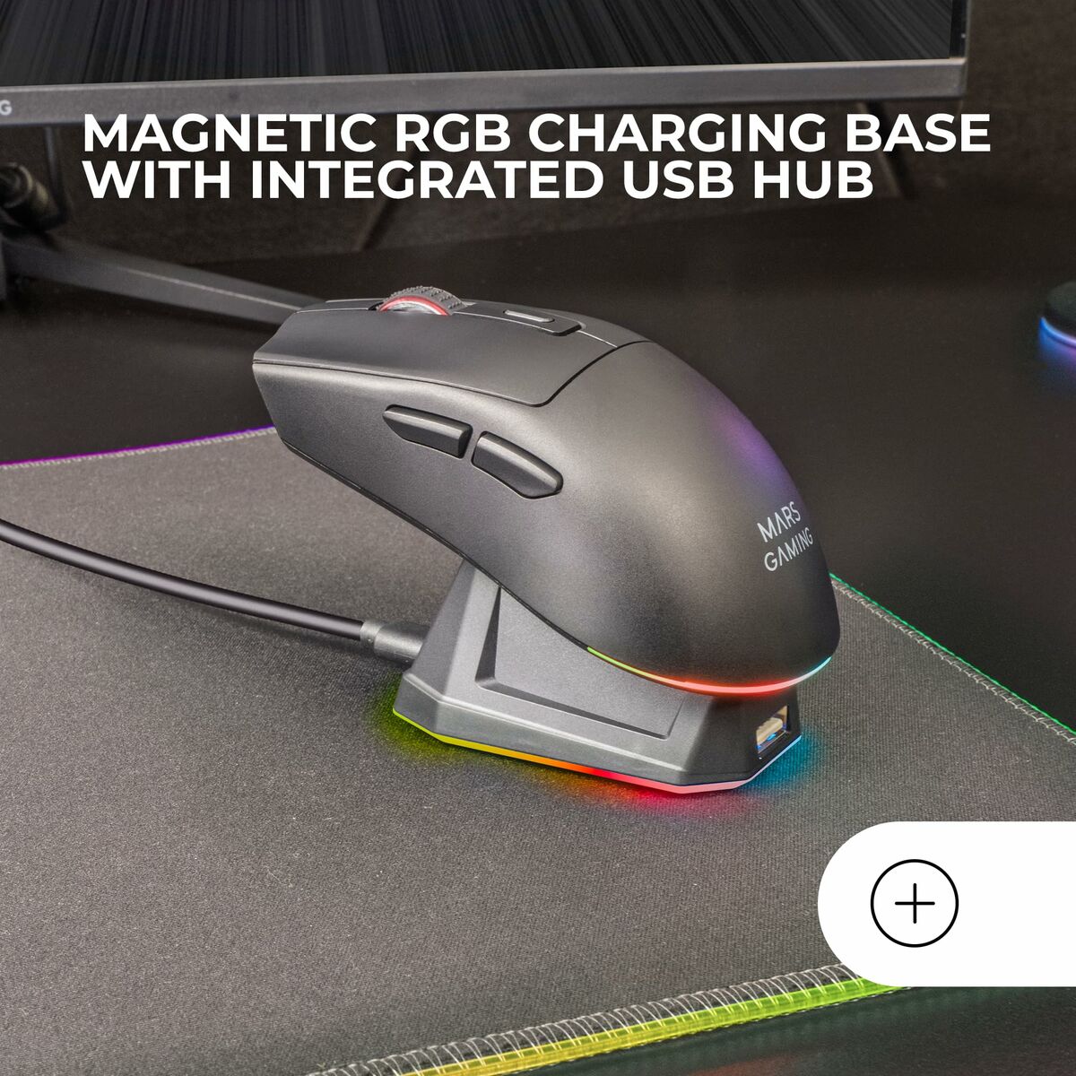 Mouse Gaming Mars Gaming MMT3 Negru - Tehnică de calcul, Accesorii